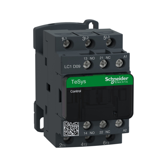 Contactor TeSys D - CONTACTOR TESYS 4kW 24VAC LC1D09B7
