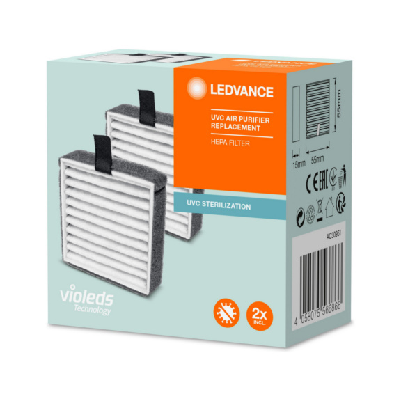 Varasuodatin Ledvance UVC HEPA air purifier
