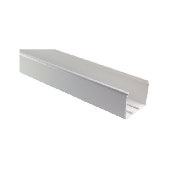Cable trunking ECCP, screw mounting - CABLE TRUNKING WHITE 2 SEP. 100x80MM 2M