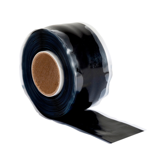 Silicone repair tape - SILICON BAND BLACK 25MMX3M SELF FUSING