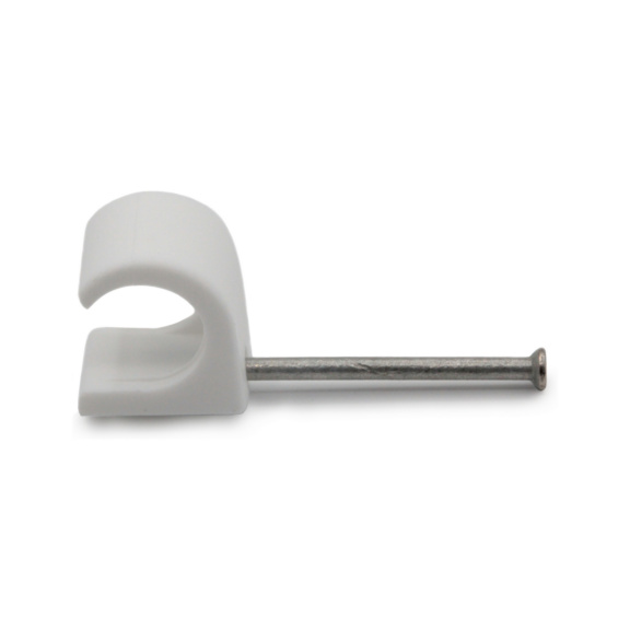 Nail clamp Tillex C white - CABLE CLIPS C 10-14 WT 30 TILLEX