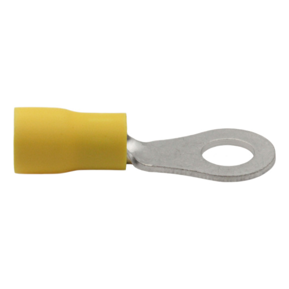 Ring wire terminal insulated PVC - RING TERMINAL INSULATED 2,63-6,64 / M4