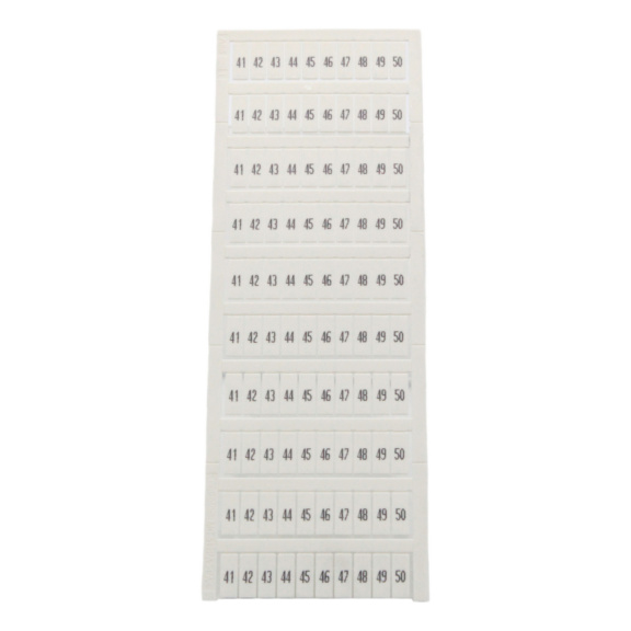 Marking card SNK series - TB MARKER MC512PA 51-.60 (x10) HORIZONTA