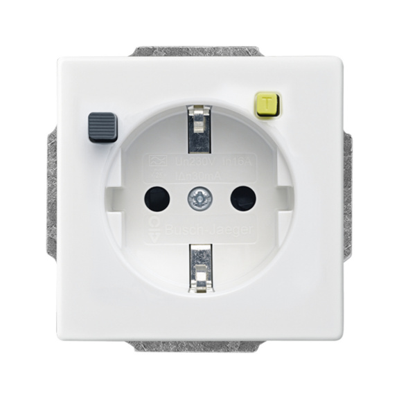 Surface-mounted RCD outlet IP21 Impressivo - FAULT CURRENT PRO 3120EUC-84