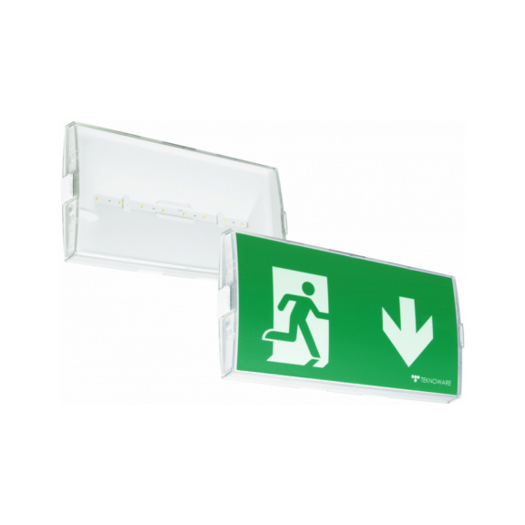 Emergency light Easy Combo centrally supplied - EASY COMBO YB171W120 24-230VAC/DC IP40