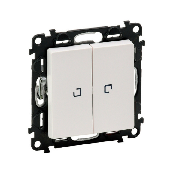 Flush-mounted switch 10AX – 250V IP20 Valena Life - SWITCH 5 LIGHT VALENA WT