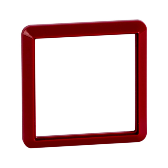 Cover plate 85 mm Exxact-Artic - ARTIC 1-FRAME 85X85 MM RD