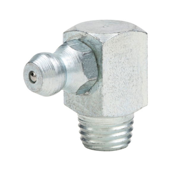 Grease nipple, cone, 90° - GREASE NIPPLE R 1/8" 90GR D71412C H3