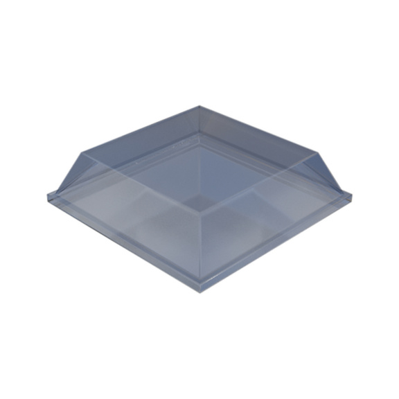 Adhesive pad - 12.7x3.1 Bumpon  Square End CLEAR