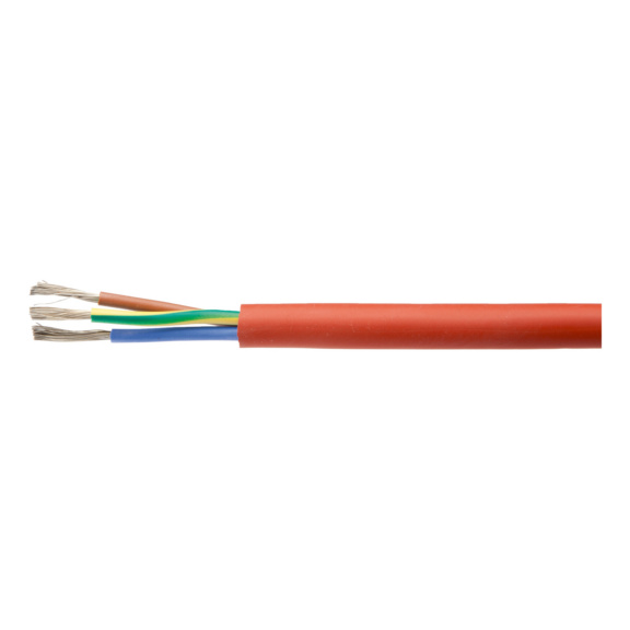 Silicone cable SIHF - SILICONE MULTI CORE CABLE SIHF 4X0,75mm2