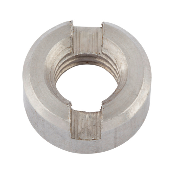 Slotted nut - DIN 546 A4 M3