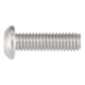 Safety screw, pan head, safety pin - ISO 7380 PIN A2 M4X20 - 1