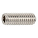 Set screw, hex socket, cup point - ISO 4029 21H A4 M8X8 - 1