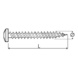 Chipboard screw, cylinder head stainless steel A2, TX - 2