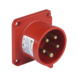 Flush-mounted utility outlet IP44, phase inverter - 1