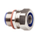 Protector hose connector straight, metric, LST-FMC  - HOSE CONNECTOR LTS16-90FMC-M16 - 1