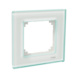 Cover plate 90 mm glass Exxact