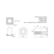 Crimp sleeve WEBSOS - BLIND STANDOFF WEBSOS A2 M3-3,5X20 - 2