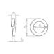 Lock washer for cylinder head screws - DIN 7980 ST M5 - 2