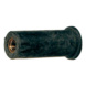 Rubber nut - RUBBER NUT with brass insert 4x11 - 1