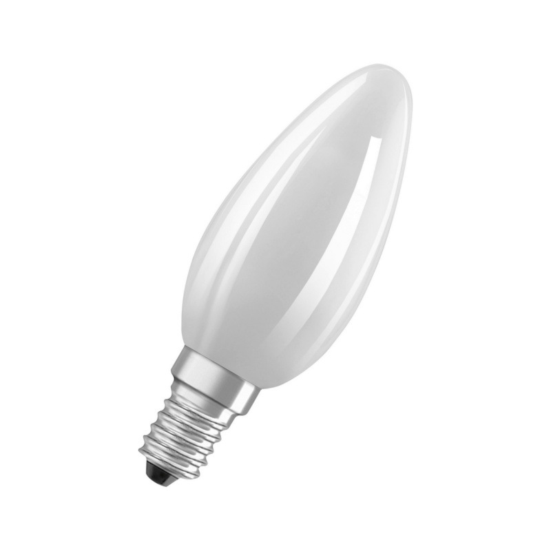 LED-kynttilälamppu CLASSIC B LED PARATHOM DIM lasi matta - LED-LAMPPU CLB 4,8W/827 470lm E14 DIM FR