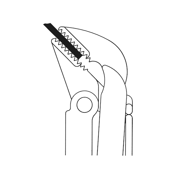 弯管扳钳 45° - 管钳子(瑞典式45度型)-1