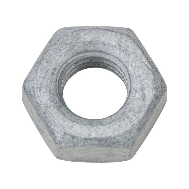 ISO 4032 Stahl 8 Zink-Lamelle silber