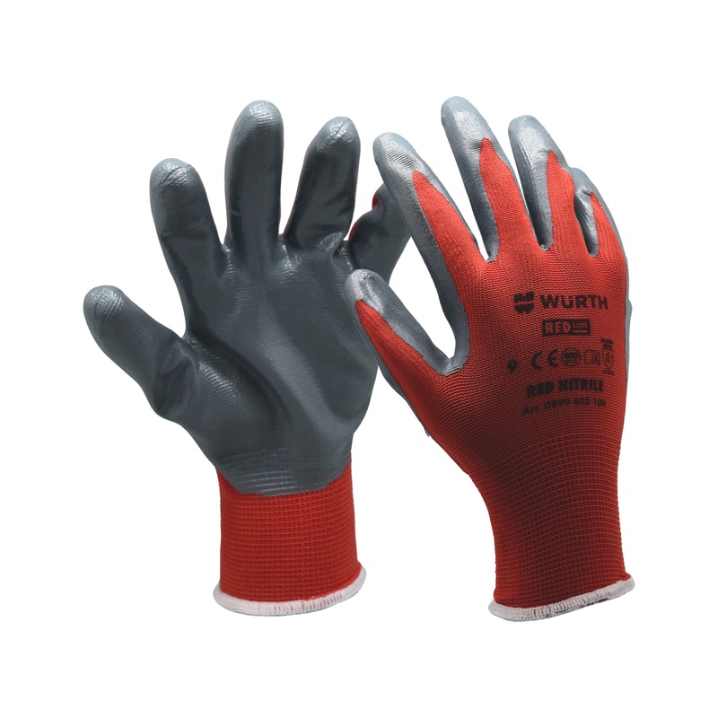 Wurth Automotive Nitrile Gloves Images Gloves and Descriptions