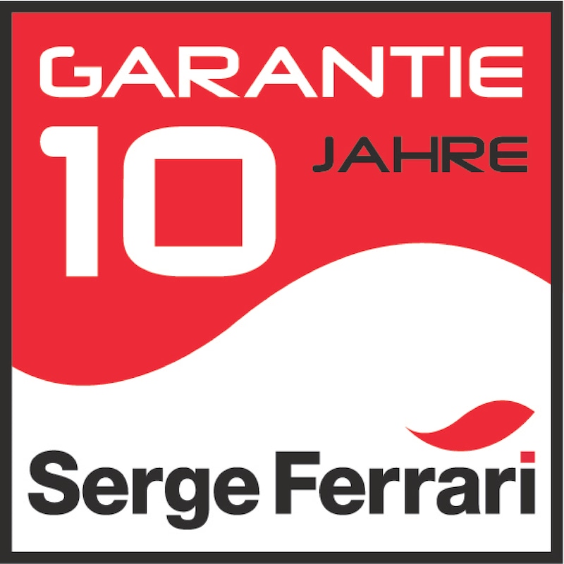 Serge Ferrari 10 Jahre Garantie