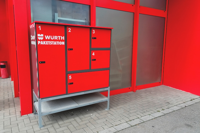 Würth München-Milbershofen Paketstation