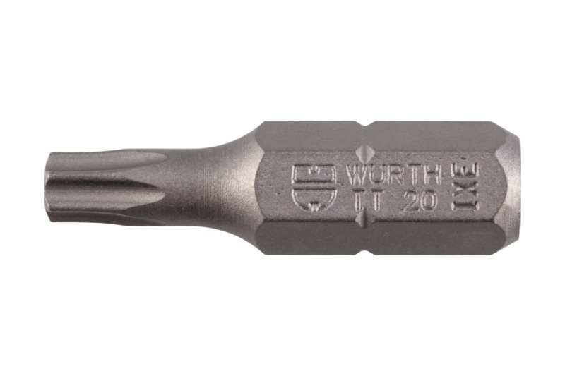¼" 별각(홀) TX20 비트 L25mm