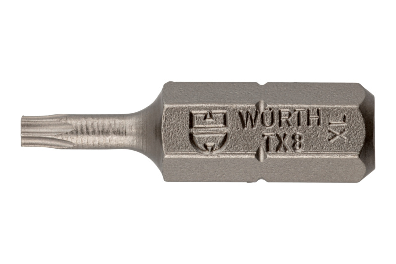 ¼" 별각(홀) TX8 비트 L25mm