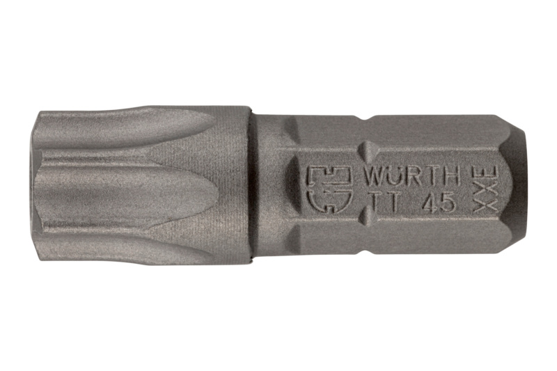 ¼" 별각(홀) TX45 비트 L25mm