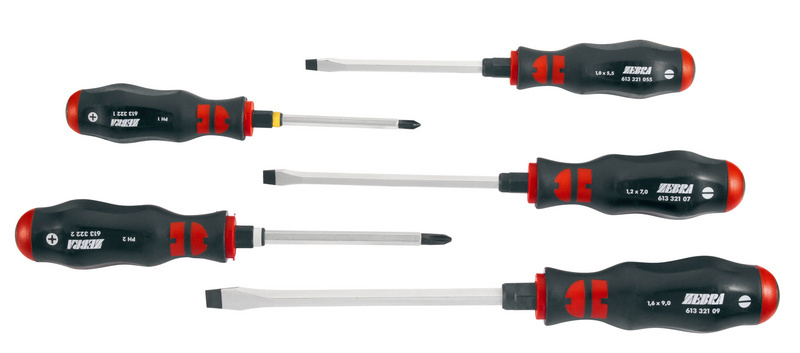 스크류 드라이버 세트 5PCS, 일자, 십자