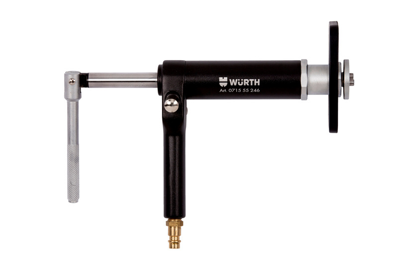 브레이크 피스톤 리세팅 공구용 공압 스핀들