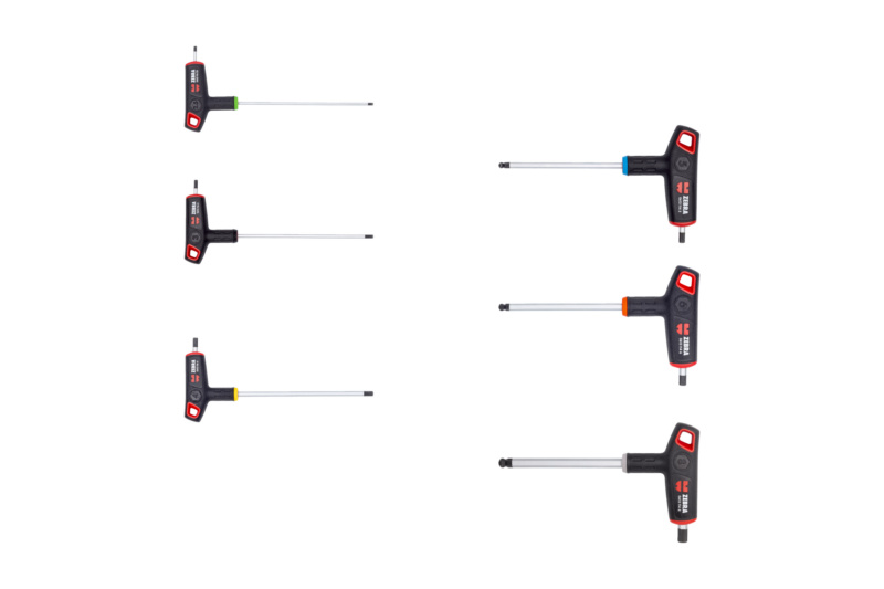 T 핸들 세트 6PCS, HEX, 볼 헤드