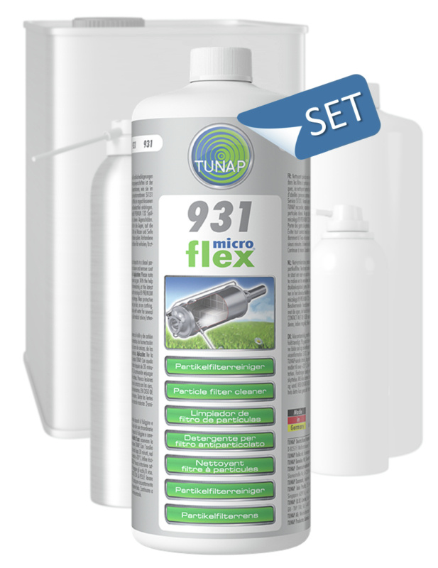 931S Set pulizia filtro antiparticolato + attrezzatura