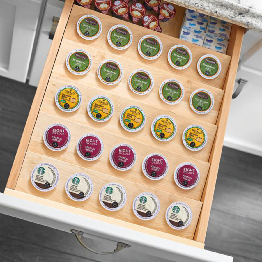 Rev-A-Shelf Wood K-Cup Drawer Insert - Thumbnail 2