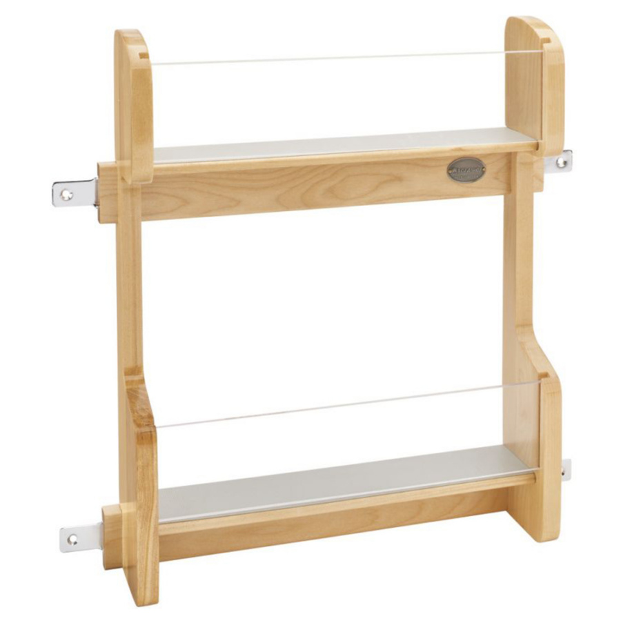 Rev-A-Shelf Wood Classics Door Mount Vanity Cabinet Door Storage Rack Organizer