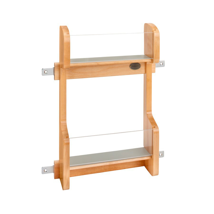 Rev-A-Shelf Wood Classics Door Mount Vanity Cabinet Door Storage Rack Organizer - Thumbnail 3