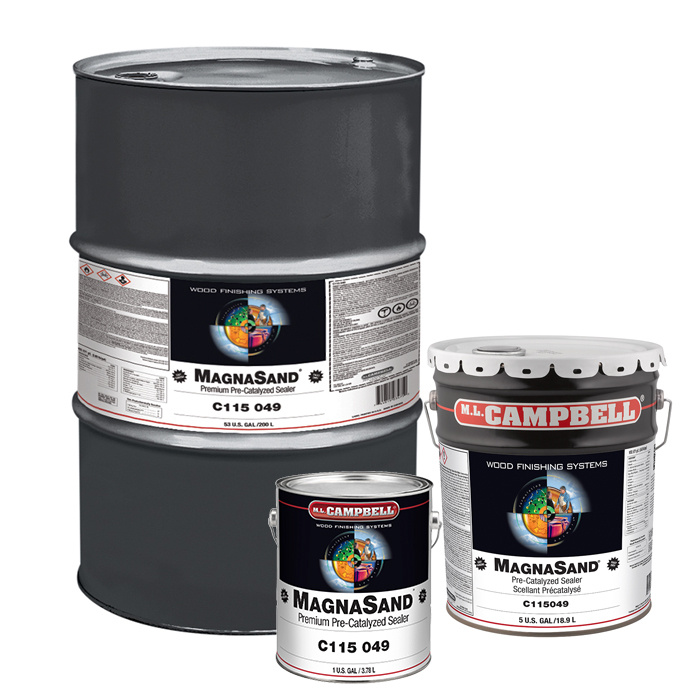 Magnamax Precat Base, Clear Dull, 1 Gallon - ML Campbell MC14812SF