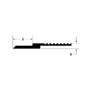 Z-Clips, Interlocking EA6958 Series Extruded Aluminum Short Hang