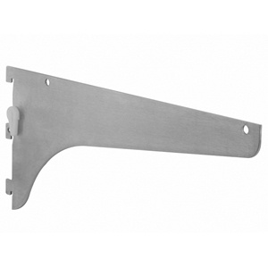20" KV187 Super Heavy-Duty Lock Lever Shelf Bracket, Anochrome Finish, item KV187ANO20