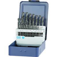 ATORN Spiralbohrer-Satz in Kassette Typ N HSS dampfbehandelt