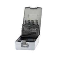 ATORN Spiralbohrer-Satz in Kassette Typ N HSS dampfbehandelt