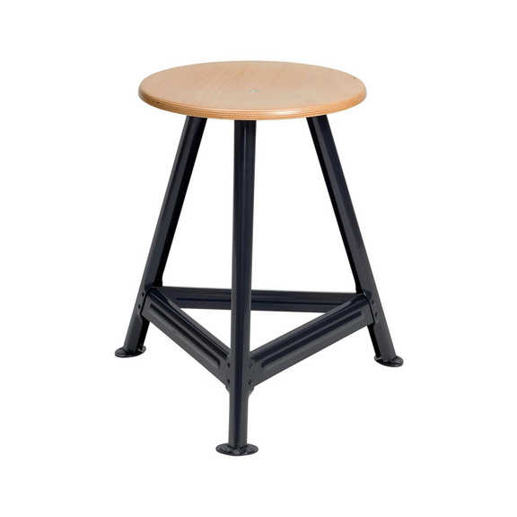 HK Arbeitshocker mit Bandstahlgestell 