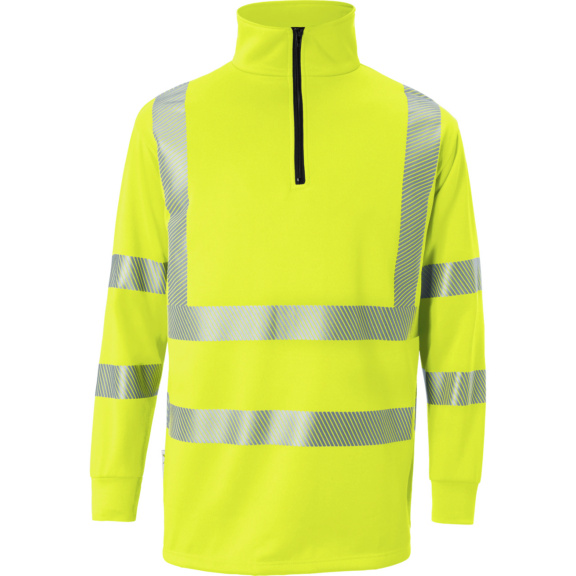 REFLECTIQ Warnschutz Zip-Sweatshirt
