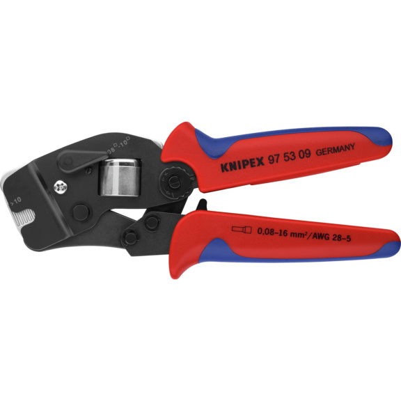 KNIPEX Crimpzange f&uuml;r Aderendh&uuml;lsen 0,08 - 16 mm