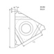 ATORN Gewindedrehplatte Vollprofil UN ER HC5615 - 2