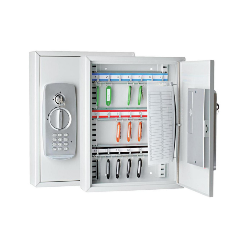 Key Cabinet With Electronic Lock And Combination Code With 21 Key